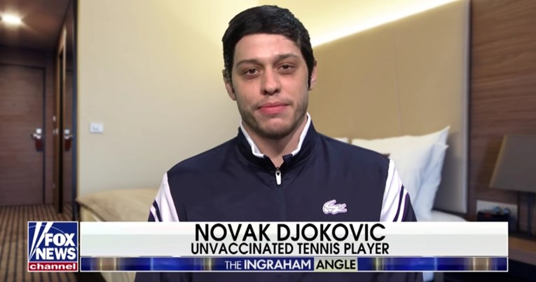 VIDEO Pete Davidson ismijao Đokovića: "Ljudi te vole skinuti s trona ako si bogat"