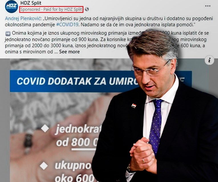 Plenković kaže da ne kupuje penzionere uoči izbora. Pogledajte ovaj HDZ-ov oglas
