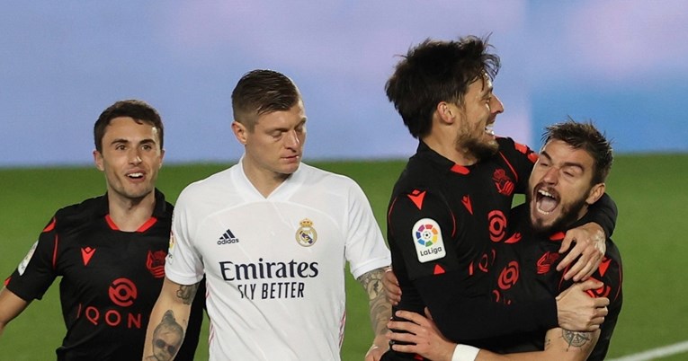 R. MADRID - R. SOCIEDAD 1:1 Zidane se u finišu spasio poraza, Modrić zamijenjen