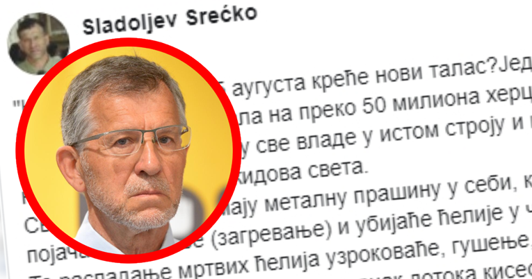 Sladoljev: Cjepivom nam unose metalnu prašinu, spržit će nas 5G. Faktograf: To je laž