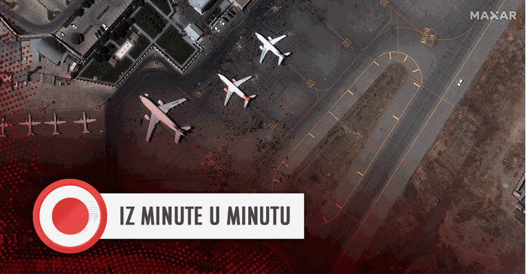 UŽIVO Suspendirani svi letovi iz Kabula, čuje se pucnjava. Amerika šalje još vojnika