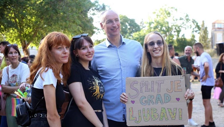 FOTO Ivica Puljak došao na splitski Pride. Organizatori: To nam puno znači