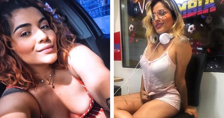 Voditeljica zbog dva gola u 12 minuta izgubila okladu pa se skinula gola