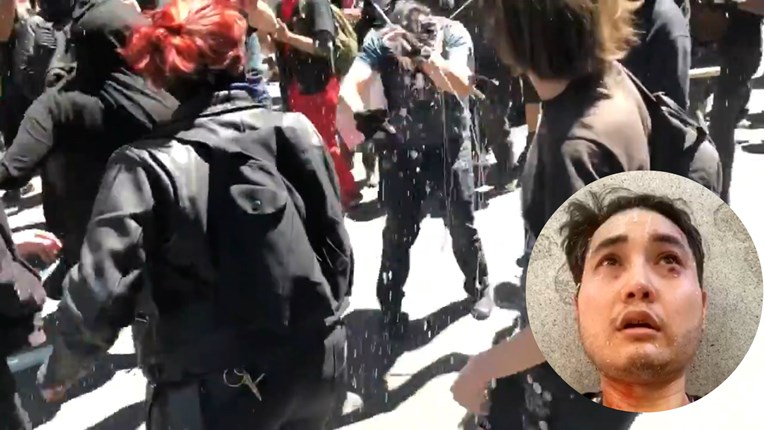 "Antifašisti" u Portlandu brutalno napali gej novinara nasred ulice