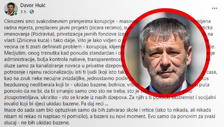 Huić: Kad daš rješenje za korupciju, ljudi podivljaju, zovu te bezdušnim neoliberalom