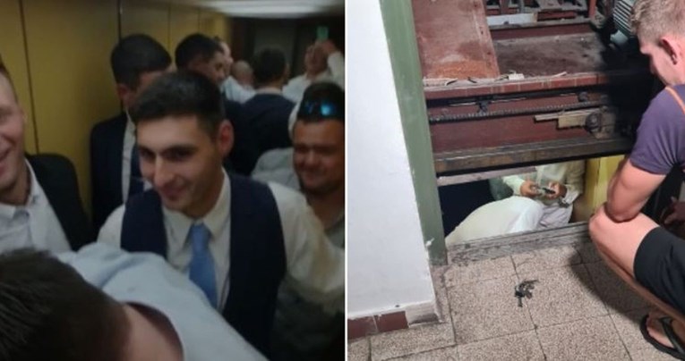 Dalmatinac došao po mladenku pa zapeo u liftu i zapjevao: Otvori, Božena, vrata