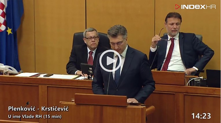 Pogledajte kako je Plenković u saboru branio Krstičevića