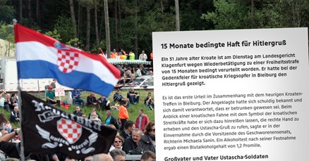 Hrvat osuđen na uvjetnu kaznu zbog nacističkog pozdrava na Bleiburgu, molio je sud za milost