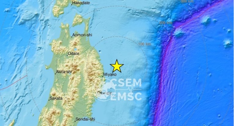 Potres od 5.9 u Japanu, nema tsunamija