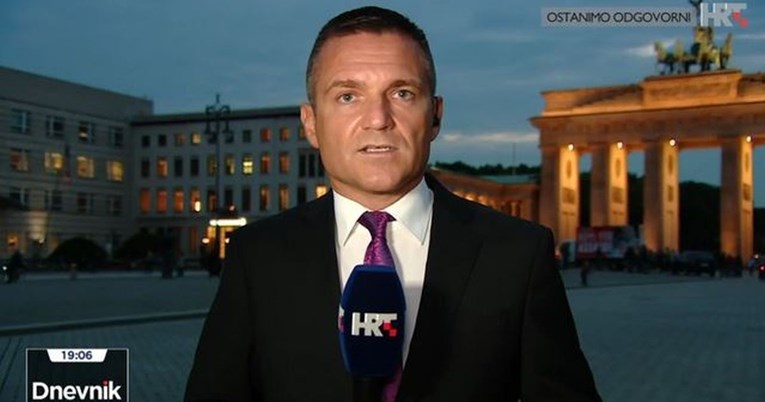 Novinar HRT-a javio se iz Berlina pa privukao pažnju gledatelja modnim detaljem