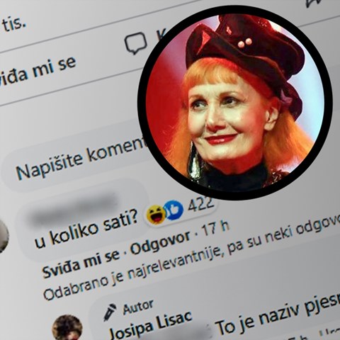 Urnebesni Komentar Ispod Objave Josipe Lisac Je Hit Ljudi Pisu Ovo Je Za Meme Index Hr