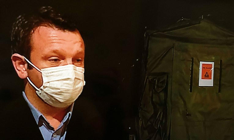 U Varaždinu pacijente smjestili u šator, to je prvi takav slučaj u Hrvatskoj