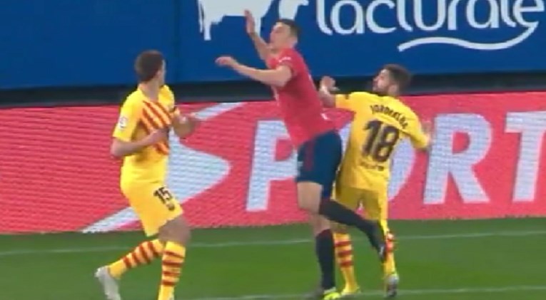 ANKETA Je li hrvatski napadač zakinut za penal protiv Barcelone?