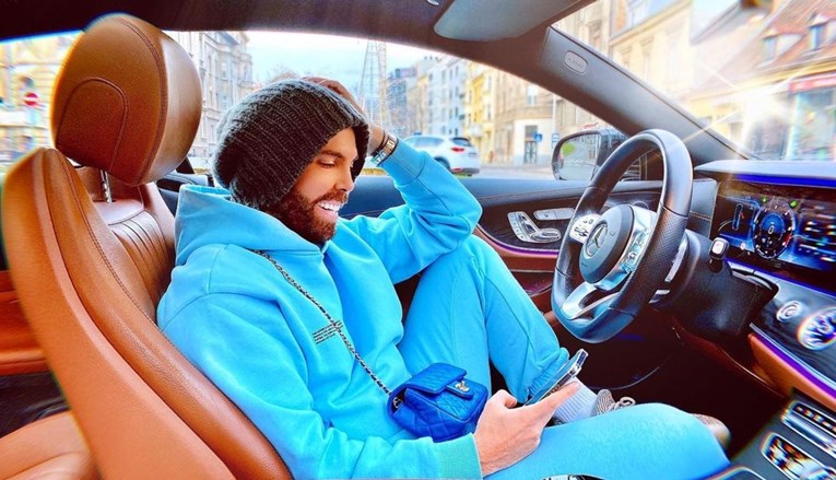 Marko Grubnić pozirao u Mercedesu, isticao se modni detalj od 25.000 kuna