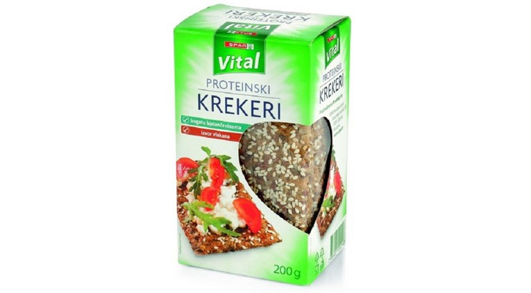 Iz trgovina povučeni krekeri Spar Vital