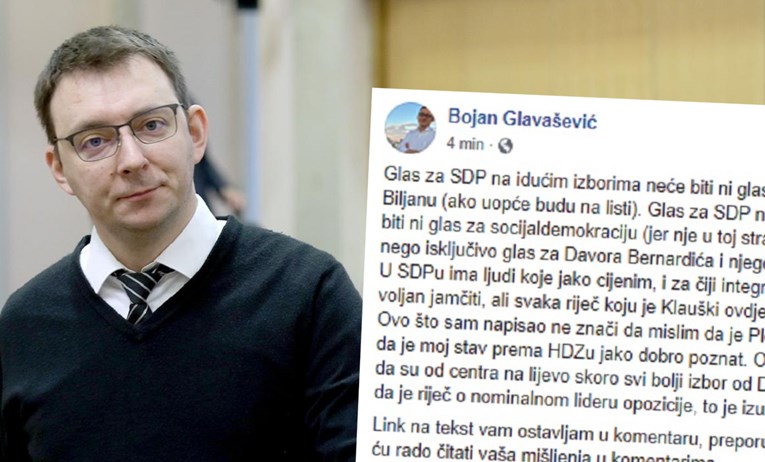 Glavašević napao Bernardića