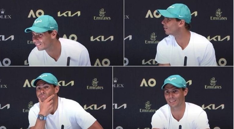 Nadal je dobio pitanje o Đokoviću. Slijedile su grimase koje su postale hit