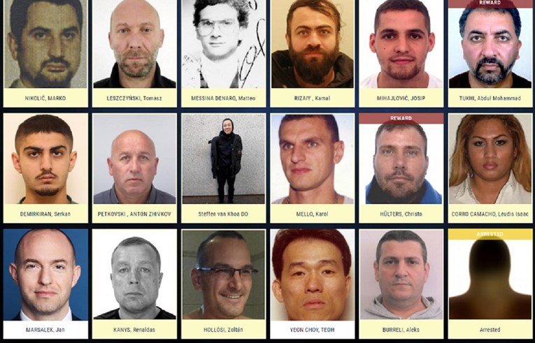 Ovo su tri Hrvata na listi najtraženijih bjegunaca u EU, Europol objavio detalje