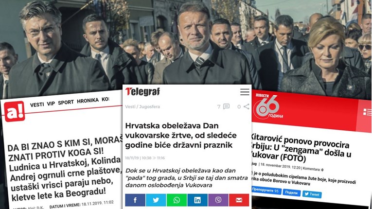 Srpski mediji o obljetnici pada Vukovara: Ustaški vrisci paraju nebo