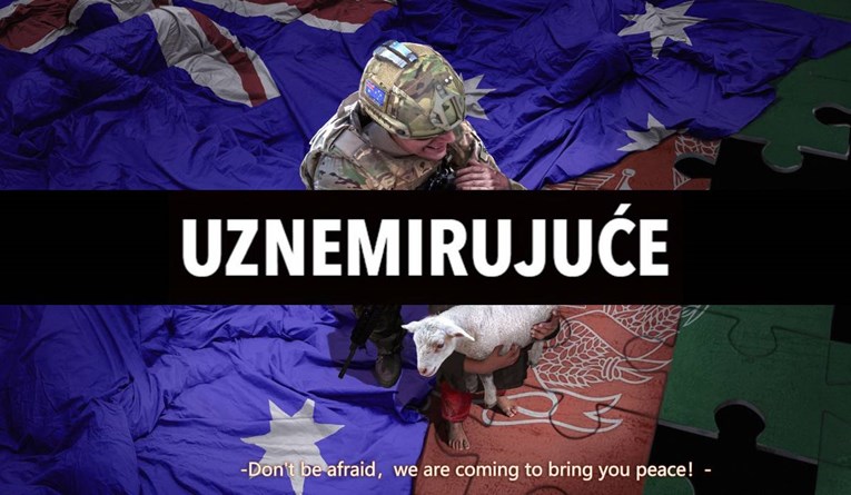 UZNEMIRUJUĆE Kina objavila lažnu sliku australskog vojnika koji nožem ubija dijete