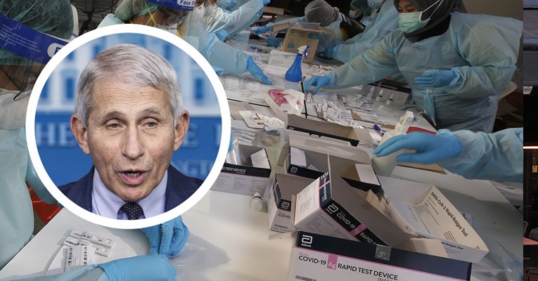 Fauci: Zasad se čini da ne treba biti jako zabrinut zbog omikrona