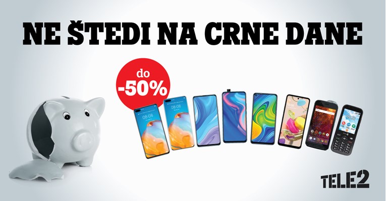 Požurite do Tele2 i uhvatite odličan popust na kupnju novog mobitela