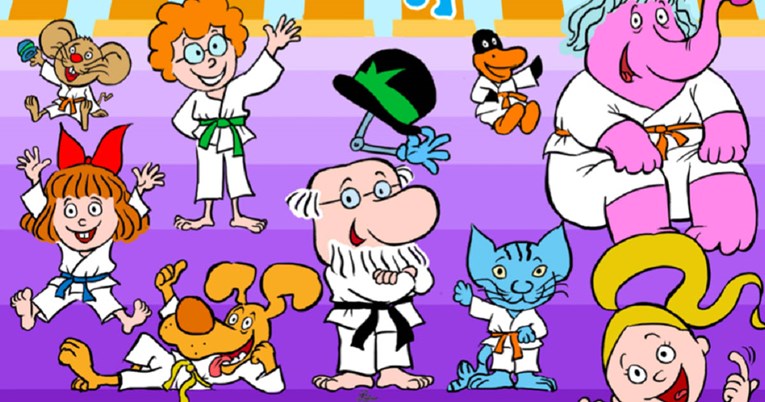 Profesor Baltazar poklanja kimono za male judaše