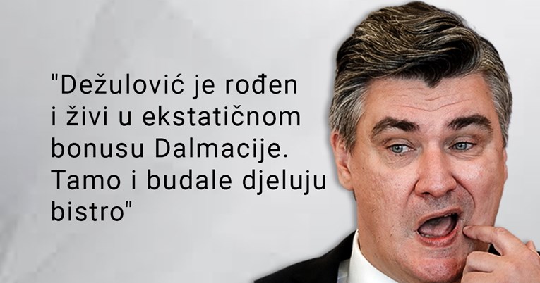 ANKETA Je li Milanović danas izvrijeđao Dalmatince?