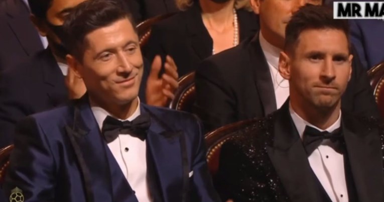 Pogledajte reakciju Lewandowskog nakon što je Messi proglašen najboljim na svijetu