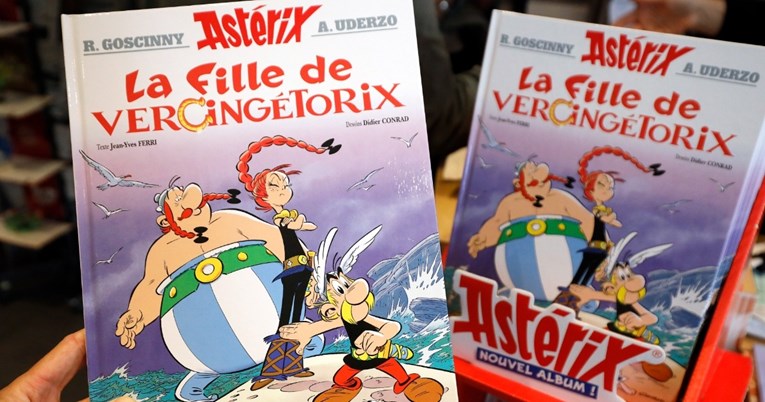 Kći autora crtanog stripa o Asterixu pronašla nedovršenu očevu skicu