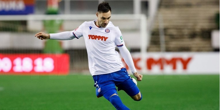 Hajdukov Talijan sjajno zabio prvijenac. Onda je krenuo sa zahvalama