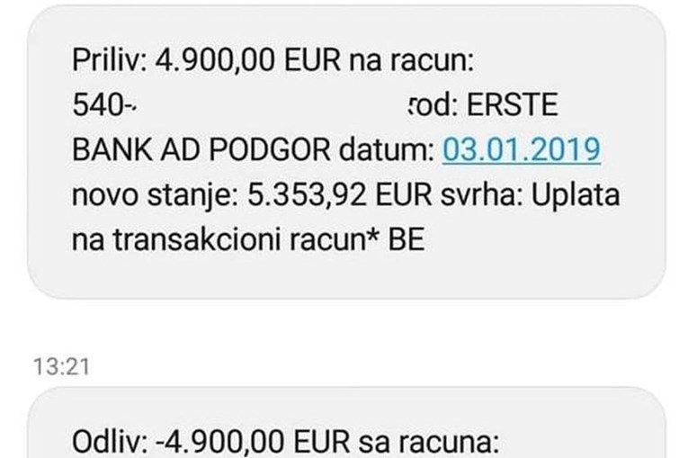 Crnogorac objavio da je vratio tuđih 4900 eura, Balkanci ga izvrijeđali