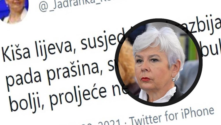 Jadranka Kosor se požalila: Susjed iznad razbija, buka je nesnosna, ljudi nisu bolji