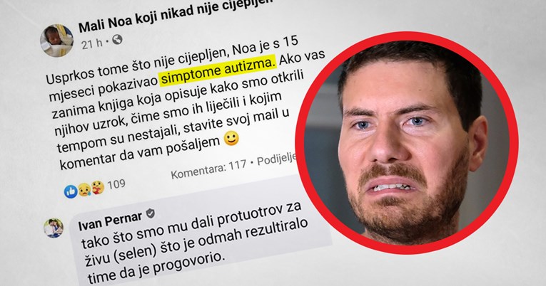 Pernar objavio da "liječi dijete selenom". Pedijatrica: To može dovesti i do smrti