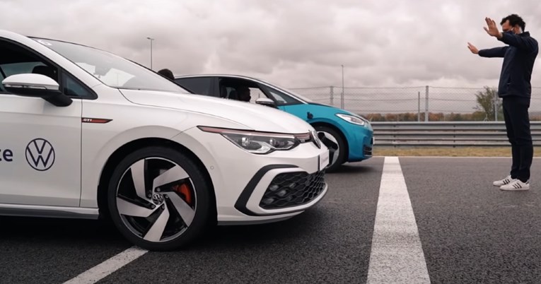 VIDEO Koji je brži, Golf GTI ili električni ID.3?