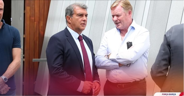 Laporta i Koeman su nakon debakla u Lisabonu razmijenili samo dvije riječi