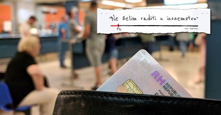 Iz Hrvatske želi pobjeći 93% građana