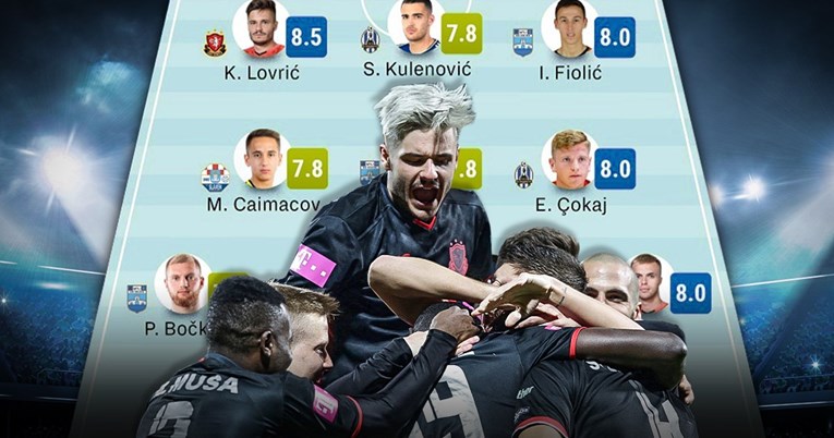 Ovo je najbolja momčad 17. kola HNL-a. Nema nijednog igrača Hajduka i Dinama