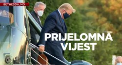 Trumpa preselili u vojnu bolnicu