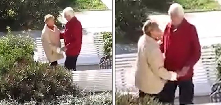 VIDEO Preslatki stariji par razveselio prolaznike na splitskoj Rivi