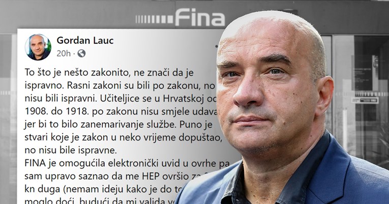 Gordana Lauca ovršili za 37,5 kn i zaračunali mu 600 kuna naknada