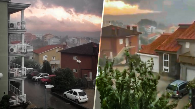 VIDEO Silovito nevrijeme zahvatilo dio Hrvatske, ima poplava: "Ovo je tek prvi udar"