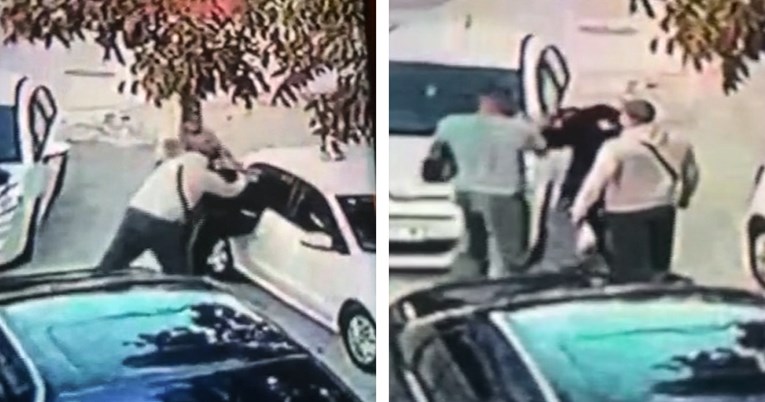 Policija se oglasila o snimci zvjerskog napada u Solinu, čovjeka cipelarili na podu