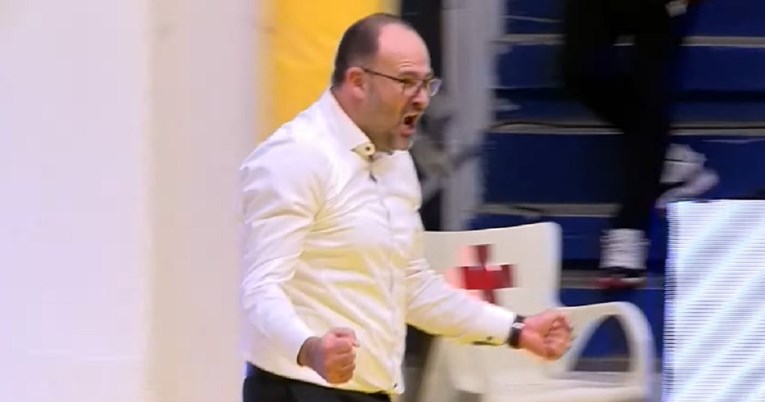 Pogledajte koš sa sirenom za pobjedu Splita i ludo slavlje trenera Skelina