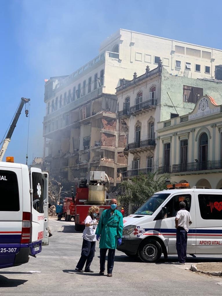VIDEO Jaka eksplozija uništila hotel u glavnom gradu Kube, poginulo najmanje 22 ljudi