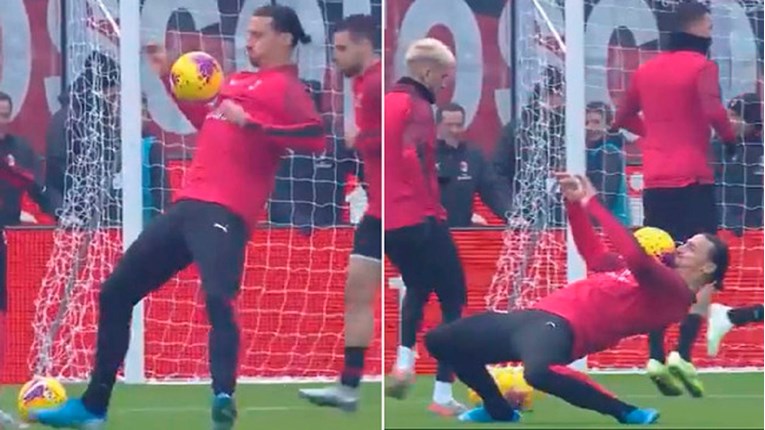 Zlatan oduševio akrobacijom s loptom. Zbog ovoga je sam sebe prozvao Ninja