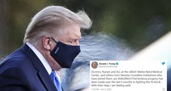 Trump se javio iz bolnice: Osjećam se dobro