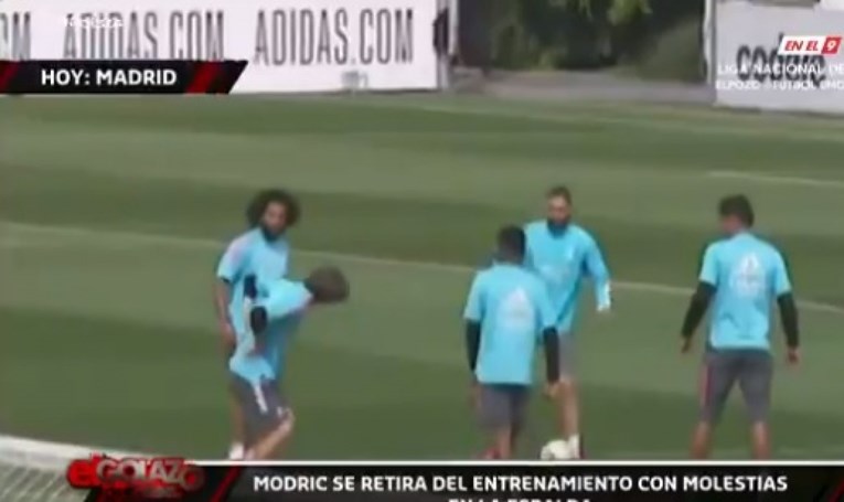Pogledajte trenutak kad se Modrić ozlijedio