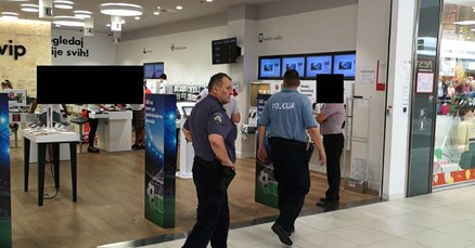 Muškarac u splitskom City Centru One izvukao nož na prodavača