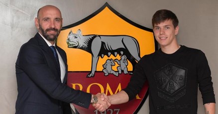 ĆORIĆ PREDSTAVLJEN U ROMI "Idoli su mi Modrić i Totti, pokazat ću koliko vrijedim"